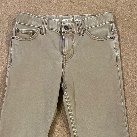 Cat & Jack Boy’s Straight Leg Jeans - Tan - Picture 1 of 5